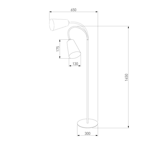 Торшер TK Lighting 3082 Wire Colour