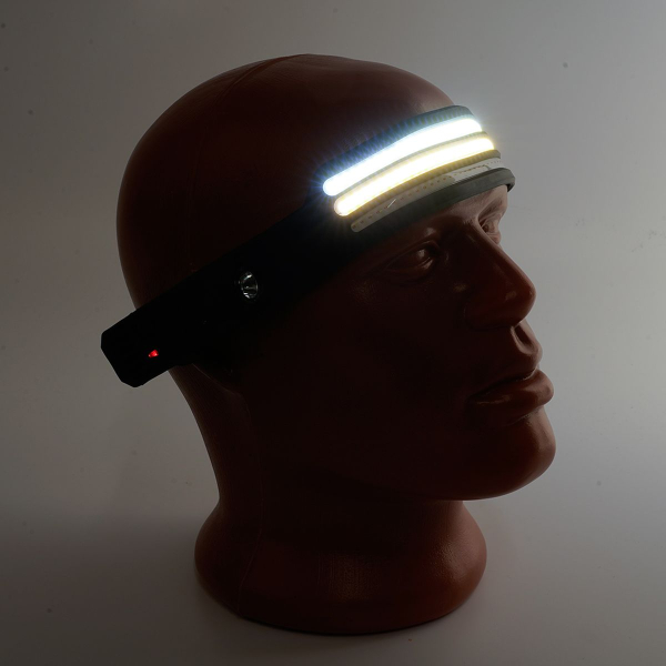 Налобный светодиодный фонарь Feron TH2316 аккумуляторный 190х30 1000 лм 52110