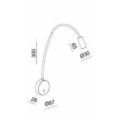 Бра Italline DE-316 white