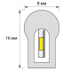 Гибкий неон Uniel 8W/m 120LED/m 2835SMD зеленый 50M ULS-N21-2835-120LED/m-8mm-IP67-220V-8W/m-50M-Green UL-00003767