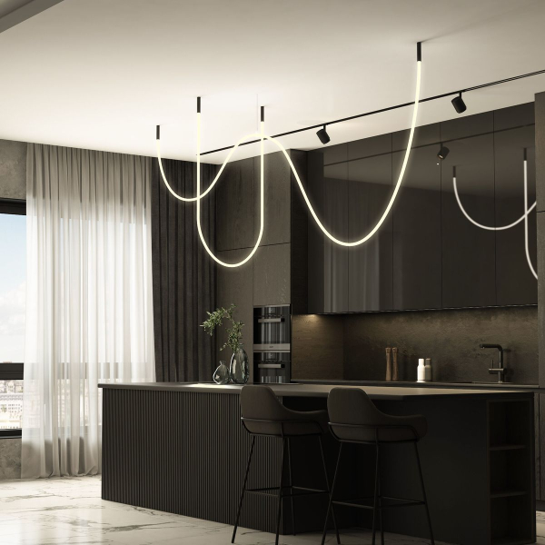 Гибкий неон Elektrostandard 12W/m 336LED/m 2835SMD Full light круглый теплый белый 8M a065974