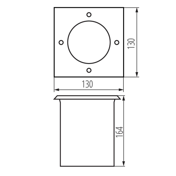 Грунтовый светильник Kanlux BERG AD-7L 36431