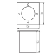 Грунтовый светильник Kanlux BERG AD-7L 36431