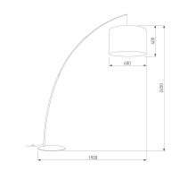 Торшер TK Lighting 5486 Moby Nature