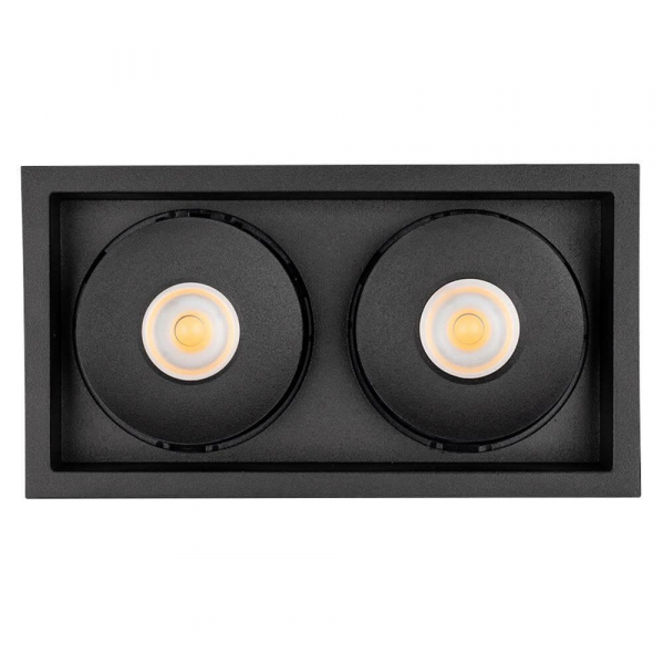 Встраиваемый светодиодный светильник Arlight CL-Simple-S148x80-2x9W Warm3000 028151