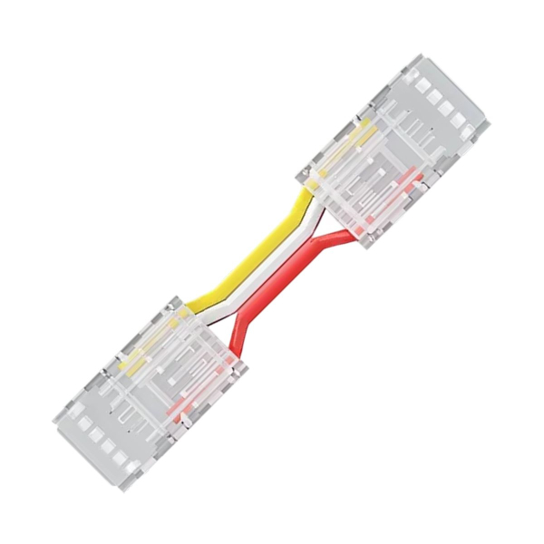 Коннектор прокалывающий 3 pin для гибкого соединения CCT LED ленты 8мм тип COB IP20 длина провода 150мм Apeyron 09-117