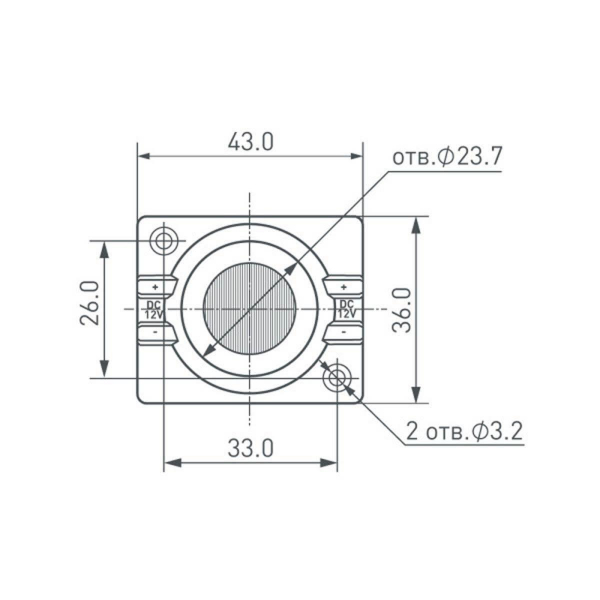 Герметичный светодиодный модуль Arlight ARL-ORION-S15-12V Cool 15x55 deg 026536