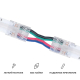 Коннектор прокалывающий 4 pin для гибкого соединения RGB LED ленты 10мм тип COB IP20 длина провода 150мм Apeyron 09-164