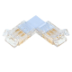Соединитель угловой 10мм для ленты CCT SMD ленты шириной 8 мм Feron LD172 52003