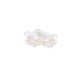 Соединитель угловой AMBRELLA LIGHT ILLUMINATION COB RGB 12/24V для лент 10mm (4 конт.) (10шт. в комплекте) GS6891