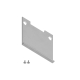 Заглушка Ambrella light Illumination Alum Profile (4шт) GP8470