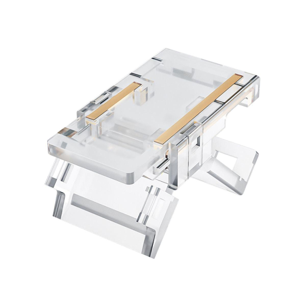 Коннектор прокалывающий (L, T) 2 pin для соеднинения одноцветной LED ленты 8мм тип SMD, COB IP20 Apeyron 09-111