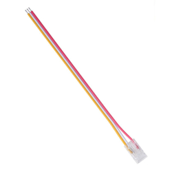 Коннектор прокалывающий 3 pin для подключения CCT LED ленты 8мм тип COB IP20 длина провода 150мм Apeyron 09-116