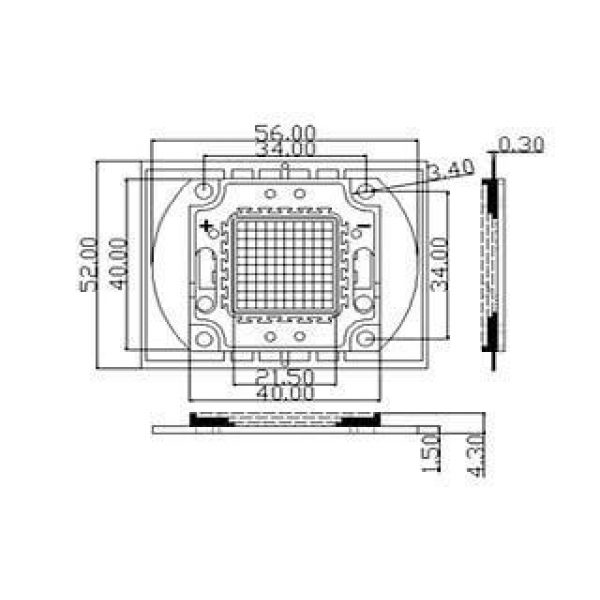 Светодиод Arlight ARPL-80W-EPA-5060-DW 018433