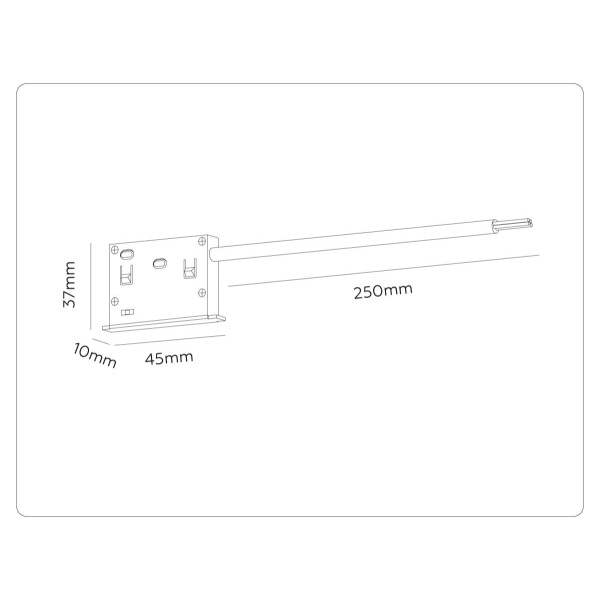 Ввод питания для шинопровода Ambrella Light TRACK SYSTEM GL2025
