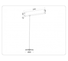 Трековое крепление Ambrella Light DIY Spot A2660