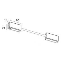 Коннектор гибкий Italline Fantom IT010-4012 black