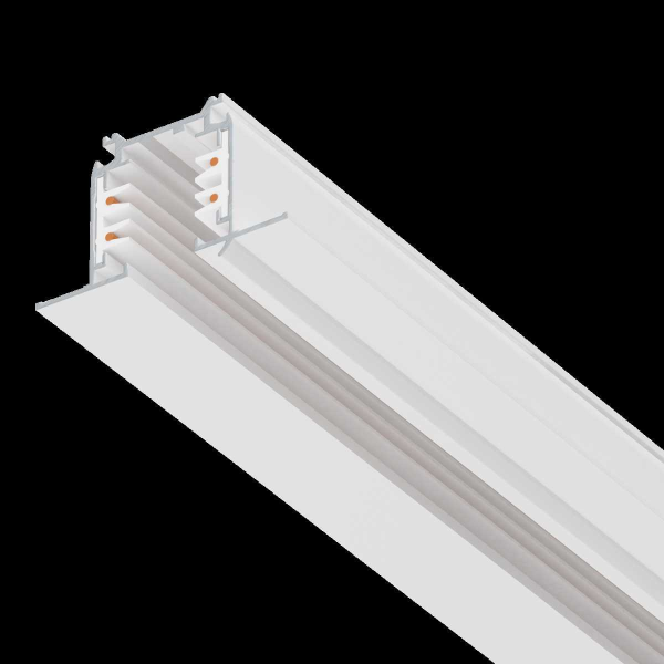 Трек четырехконтактный 3-фазный встраиваемый со стыковочными пазами (круглые медные жилы) 2м Quattro Lightstar 503025-R