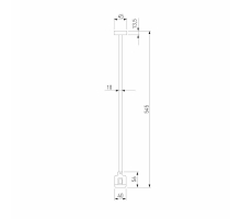 Декоративная стойка с коннектором Elektrostandard Esthetic Magnetic 85152/00 a065448