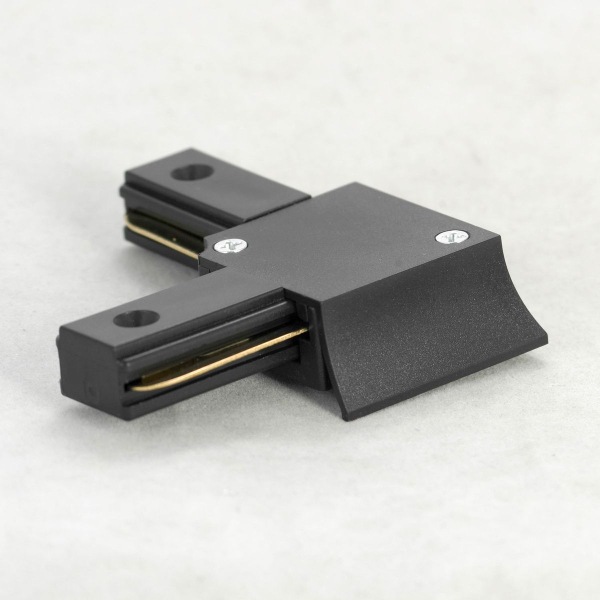 Коннектор Lussole LGO 10325 угловой коннектор черный Коннектор Lussole LGO 10325 угловой коннектор черный
