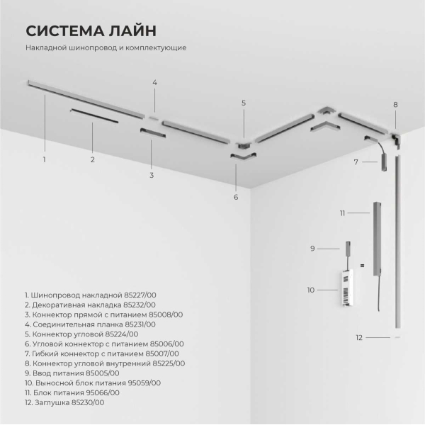 Блок питания 150W никель Elektrostandard 95066/00_система Лайн a072718