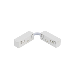 Коннектор для магнитных треков прямой Nowodvorski Lvm White 11628