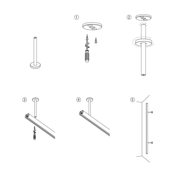 Крепление настенно-потолочное Elektrostandard Mini Magnetic 85200/00 a067290