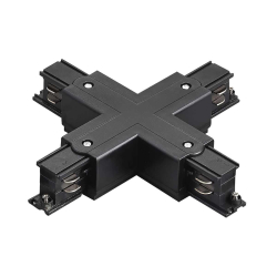 Соединение крестовое с подводом питания к треку 5040xx-(F)/(R) Quattro Lightstar 504147-FR