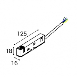 Коннектор питания Italline Atom IT012-5039 black