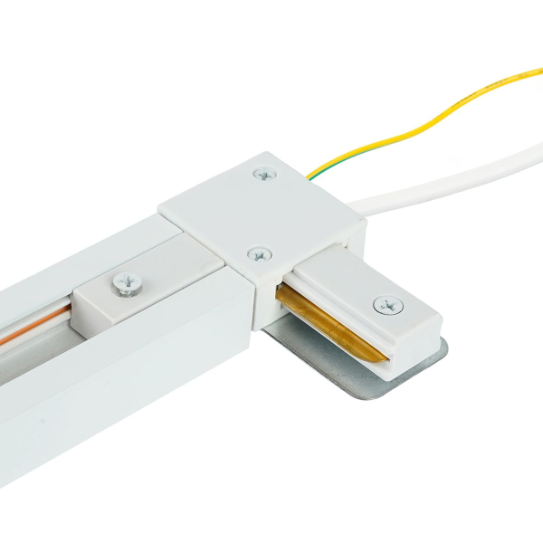 Коннектор угловой для шинопровода с проводом Feron LD1021C для CAB1007 52153