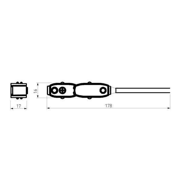 Ввод питания гибкий Elektrostandard Slim Magnetic 85162/00 a066519