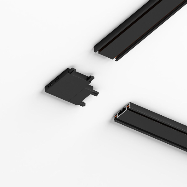 Соединитель четырёхсторонний для накладного шинопровода Elektrostandard Flat Magnetic 85003/00 черный a063738