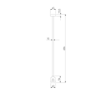 Декоративная стойка с коннектором Elektrostandard Esthetic Magnetic 85153/00 a065449