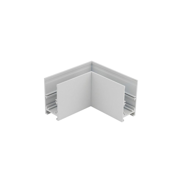 Коннектор для магнитных треков угловой Nowodvorski Lvm Horizontal White 11618