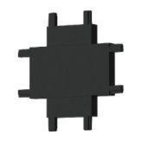 Коннектор X-образный Italline Kreator IT09-9031 black Коннектор X-образный Italline Kreator IT09-9031 black