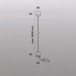 Подвод питания Denkirs Smart Base TR2124-BK