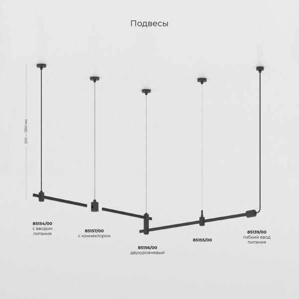 Декоративная стойка с вводом питания Elektrostandard Esthetic Magnetic 85141/00 a065433 Декоративная стойка с вводом питания Elektrostandard Esthetic Magnetic 85141/00 a065433