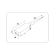 Ввод питания для шинопровода Ambrella light Track System GV1261