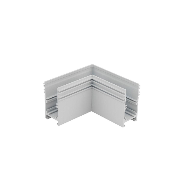 Коннектор для магнитных треков угловой Nowodvorski Lvm Horizontal White 11622