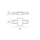 Питание трековое однофазное к 50202X-P, 50203X-P Lightstar Barra 502187-P