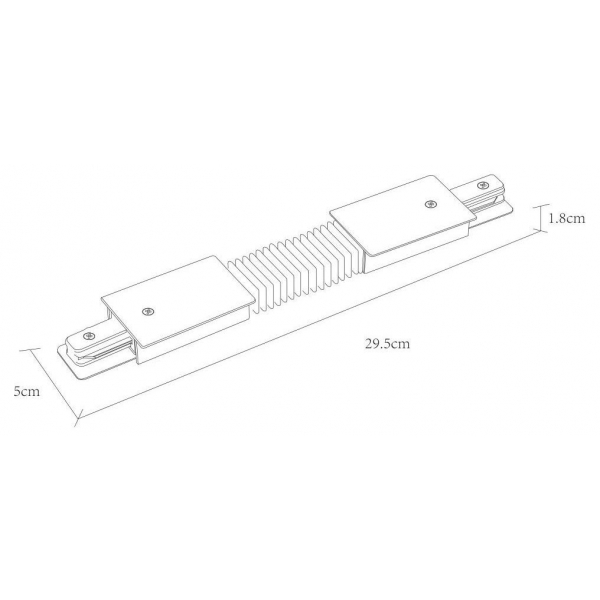 Коннектор гибкий Arte Lamp Track Accessories A150133