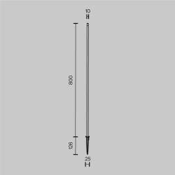 Ландшафтный светодиодный светильник Maytoni Spear O441FL-L1GF3K1