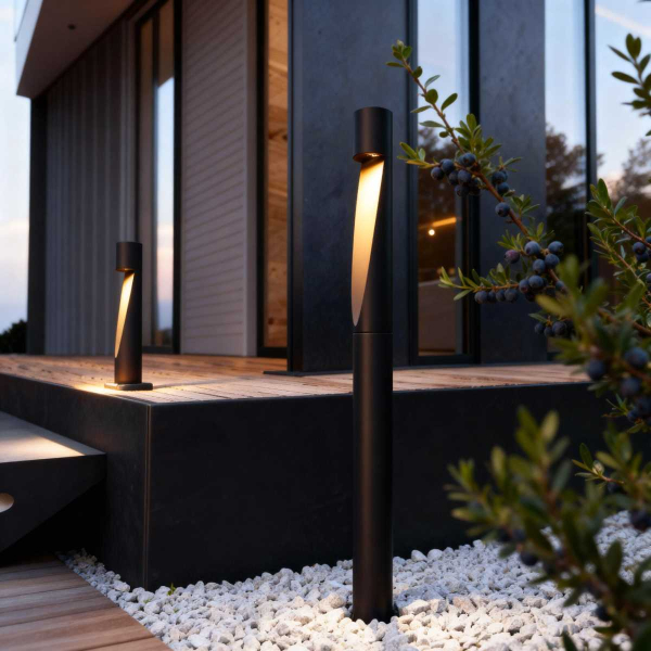 Ландшафтный светильник Elektrostandard Recess (35177/F) 3000K черный a072094