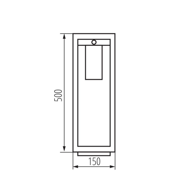 Садовый светильник Kanlux VIMO 50 SE-BR 34987