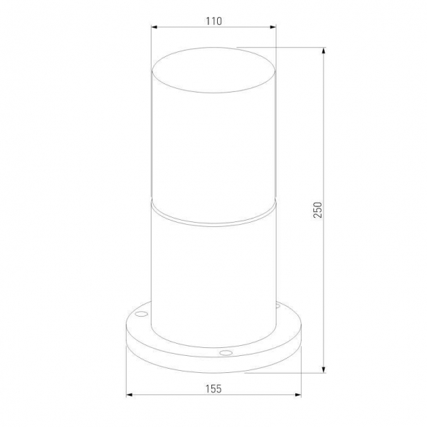 Уличный светильник Elektrostandard Roil 35125/S a055632