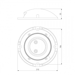 Ландшафтный светодиодный светильник Elektrostandard Park 35167/S a065926