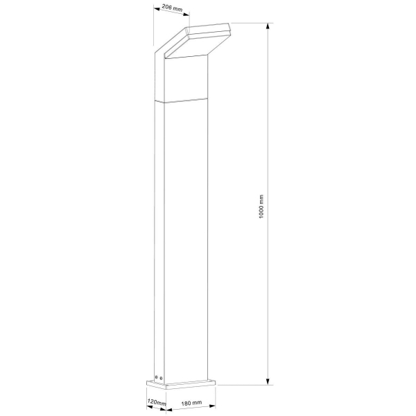 Уличный светодиодный светильник Deko-Light Tucanae 733069 Уличный светодиодный светильник Deko-Light Tucanae 733069