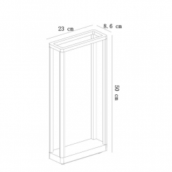 Уличный светодиодный светильник Arte Lamp Hassaleh A3374PA-1BK