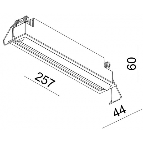 Встраиваемый светодиодный светильник Deko-Light Ceti 563007