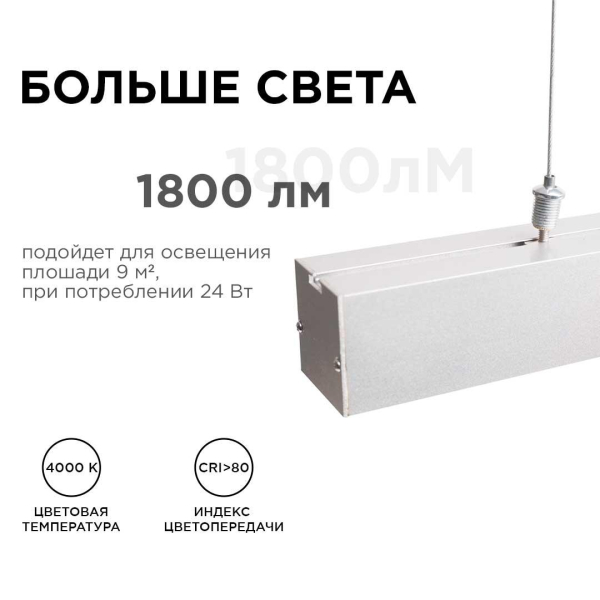 Подвесной светодиодный светильник Apeyron 14-25 Подвесной светодиодный светильник Apeyron 14-25